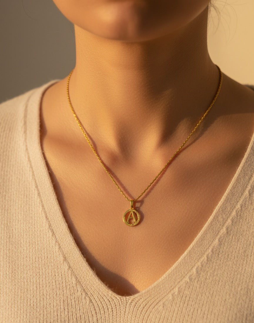 Custom Alphabet Pendant