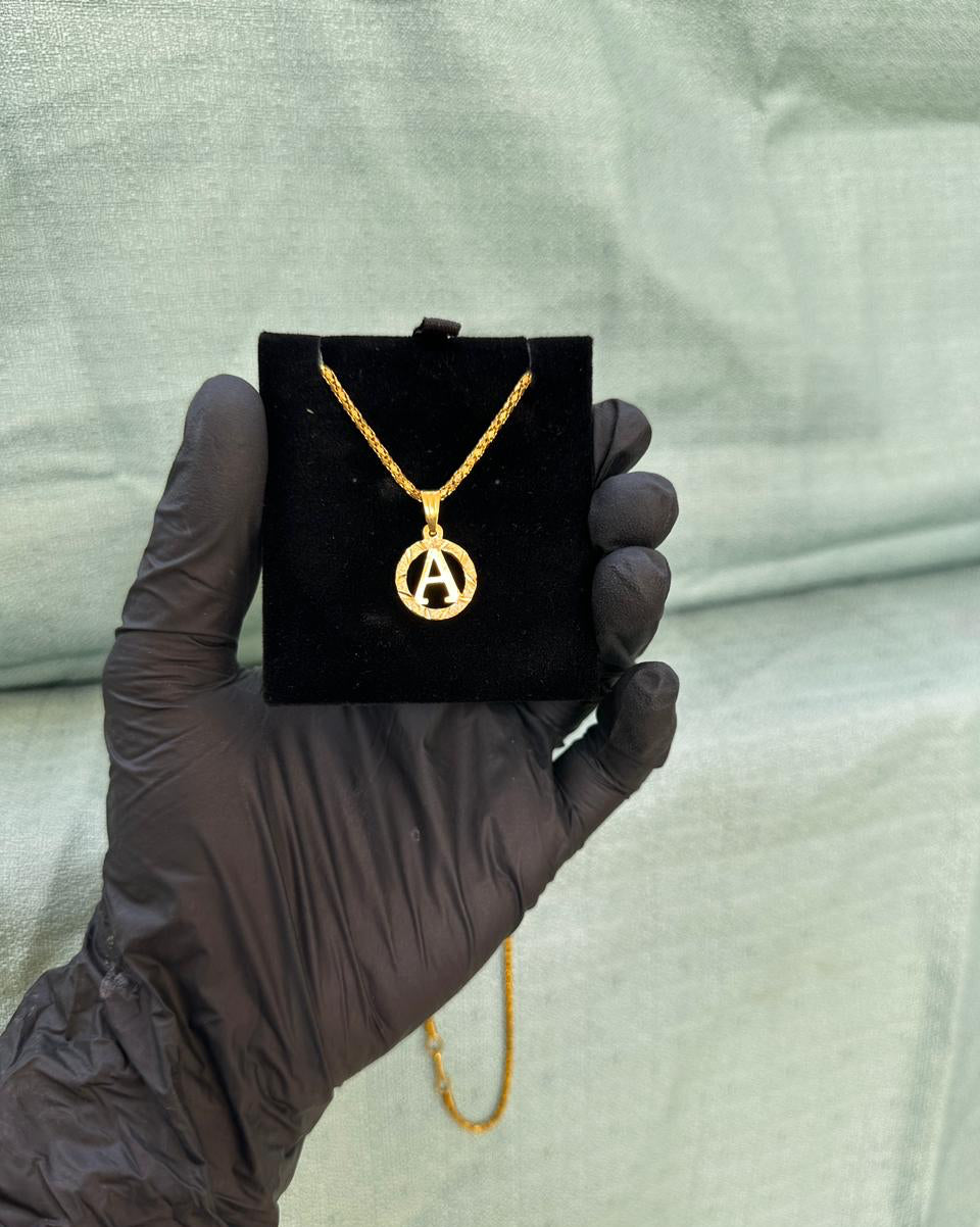 Custom Alphabet Pendant