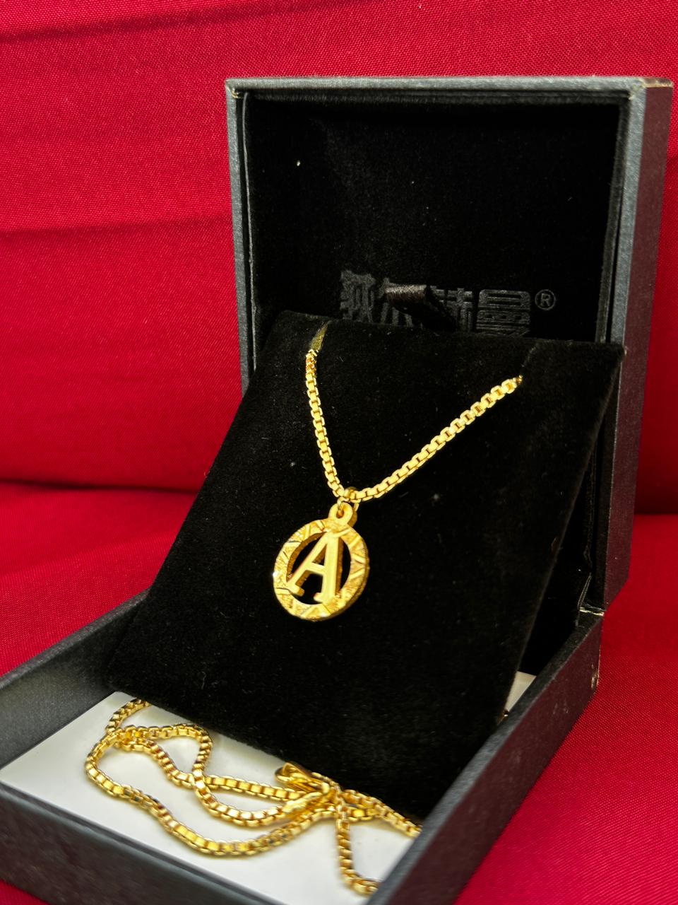 Custom Alphabet Pendant
